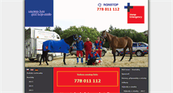 Desktop Screenshot of konskazachranka.cz